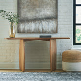 Tampa Furniture Outlet Lutz - Ashley Furniture - Holward Console Sofa Table - Console Sofa Table / Natural - A4000592